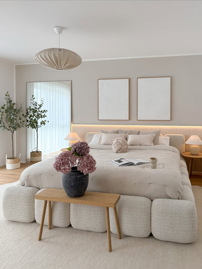 Cloud Boucle Bed